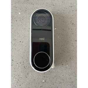 Google-Nest Hello Doorbell A0077 Camera Ringer Smart Wi-Fi Video UNIT ONLY